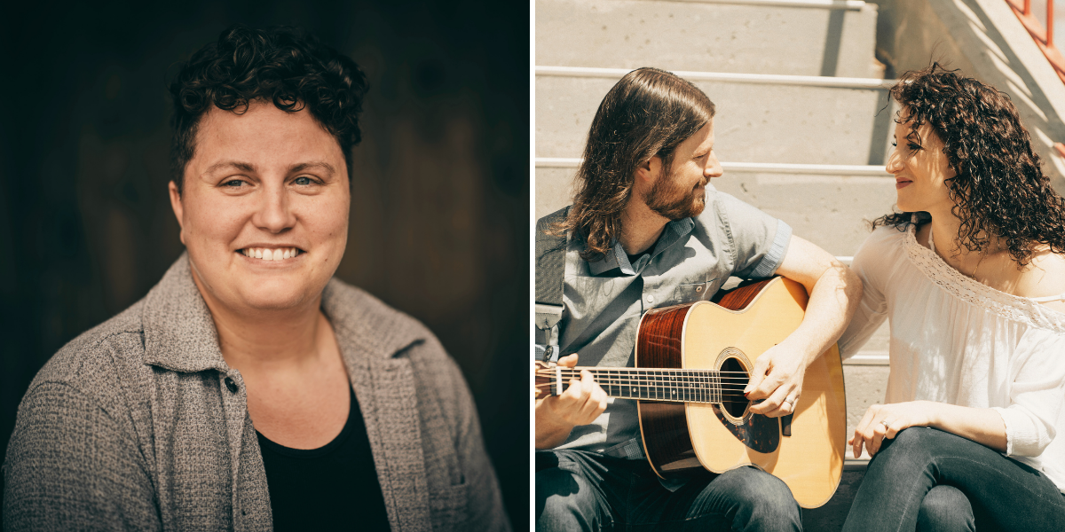 kellie loder and river north duo artist headshots